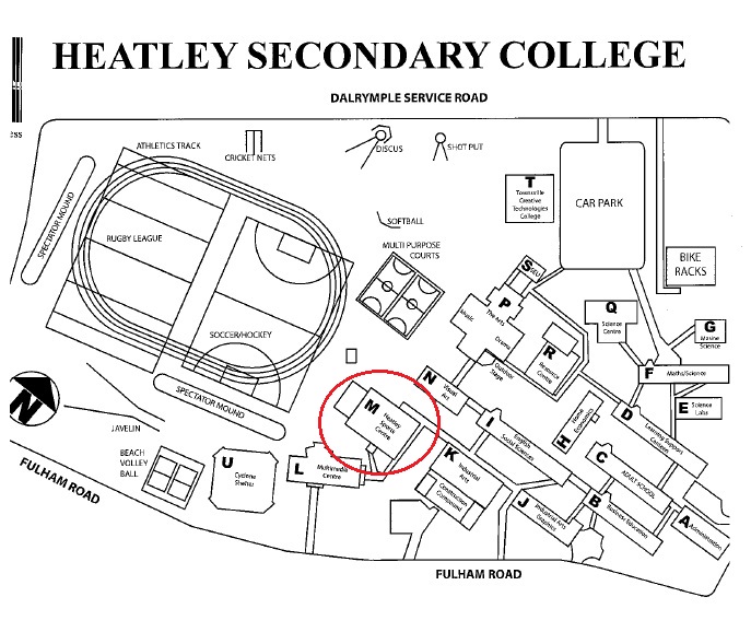 Heatley Campus Map